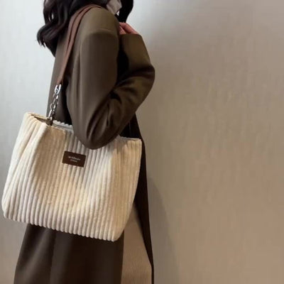Elise – Die weiche Cord-Tasche