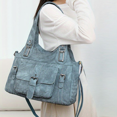 Nora – Die Denim-Vintage-Tasche