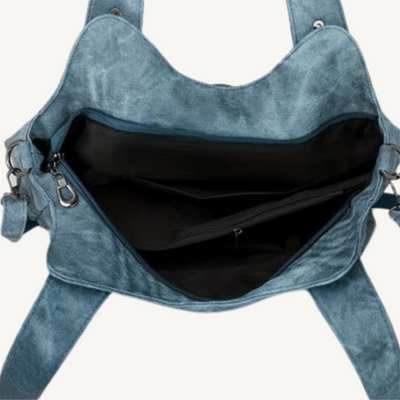 Nora – Die Denim-Vintage-Tasche