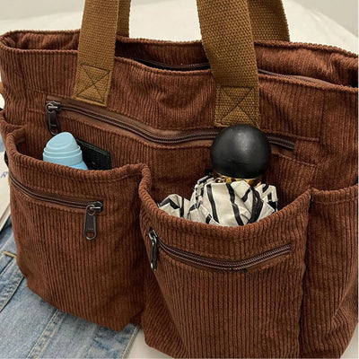 Greta – Die robuste Cord-Tasche für jeden Tag