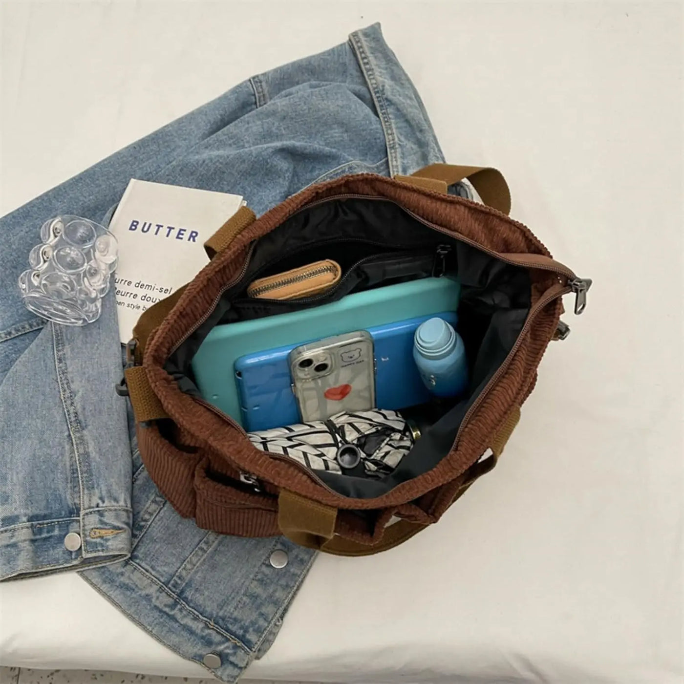 Greta – Die robuste Cord-Tasche für jeden Tag