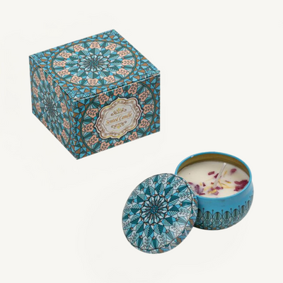 Calming Smokeless Candles - Sojawachs- und Trockenblumkerzen