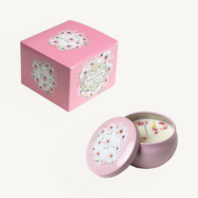 Calming Smokeless Candles - Sojawachs- und Trockenblumkerzen