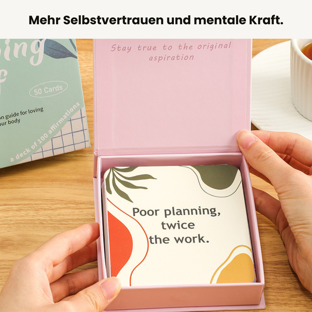 Inspirationskarten für Frauen – Tägliche Motivation und innere Stärke